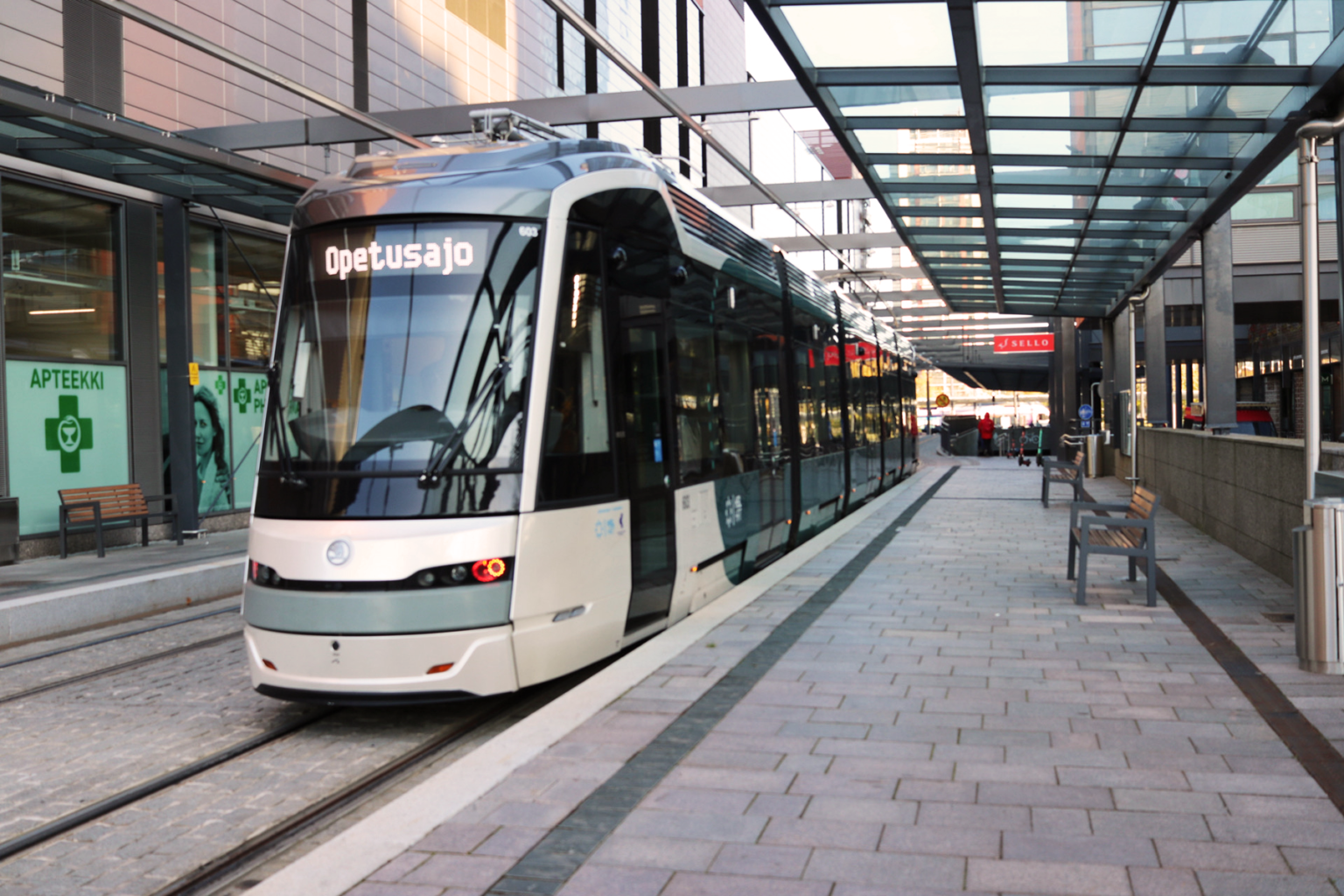 The energy-efficient HVAC solutions of Finland's first light rail line is provided by Lumikko